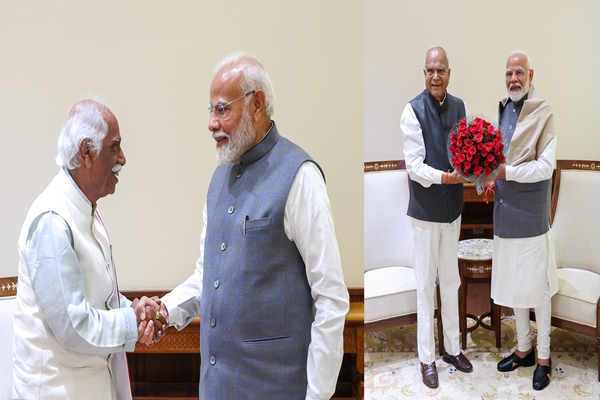 pmmodimeetsgovernorsofharyanapunjabinnewdelhi