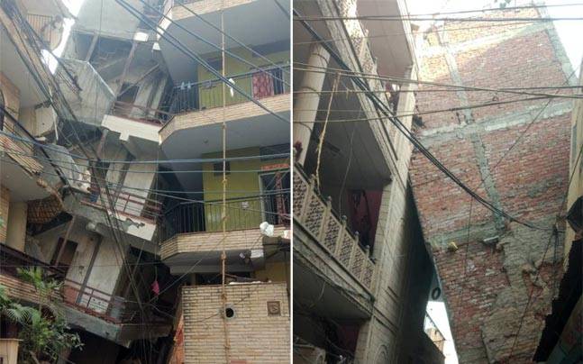 5storeybuildingcollapsesonanotherindelhisinderpuri;severalinjured