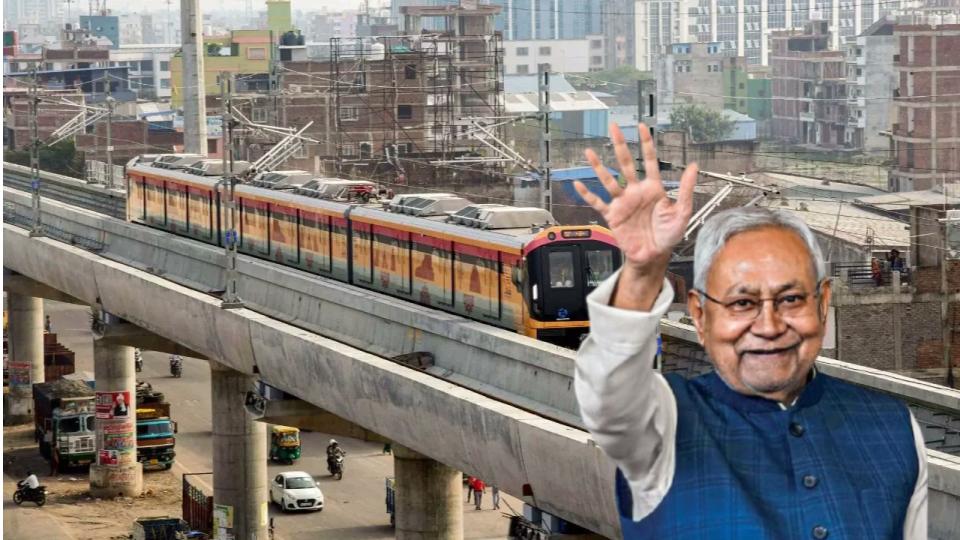 Nitish Kumar To Inaugurate First Phase Of Patna Metro Rail Service Today