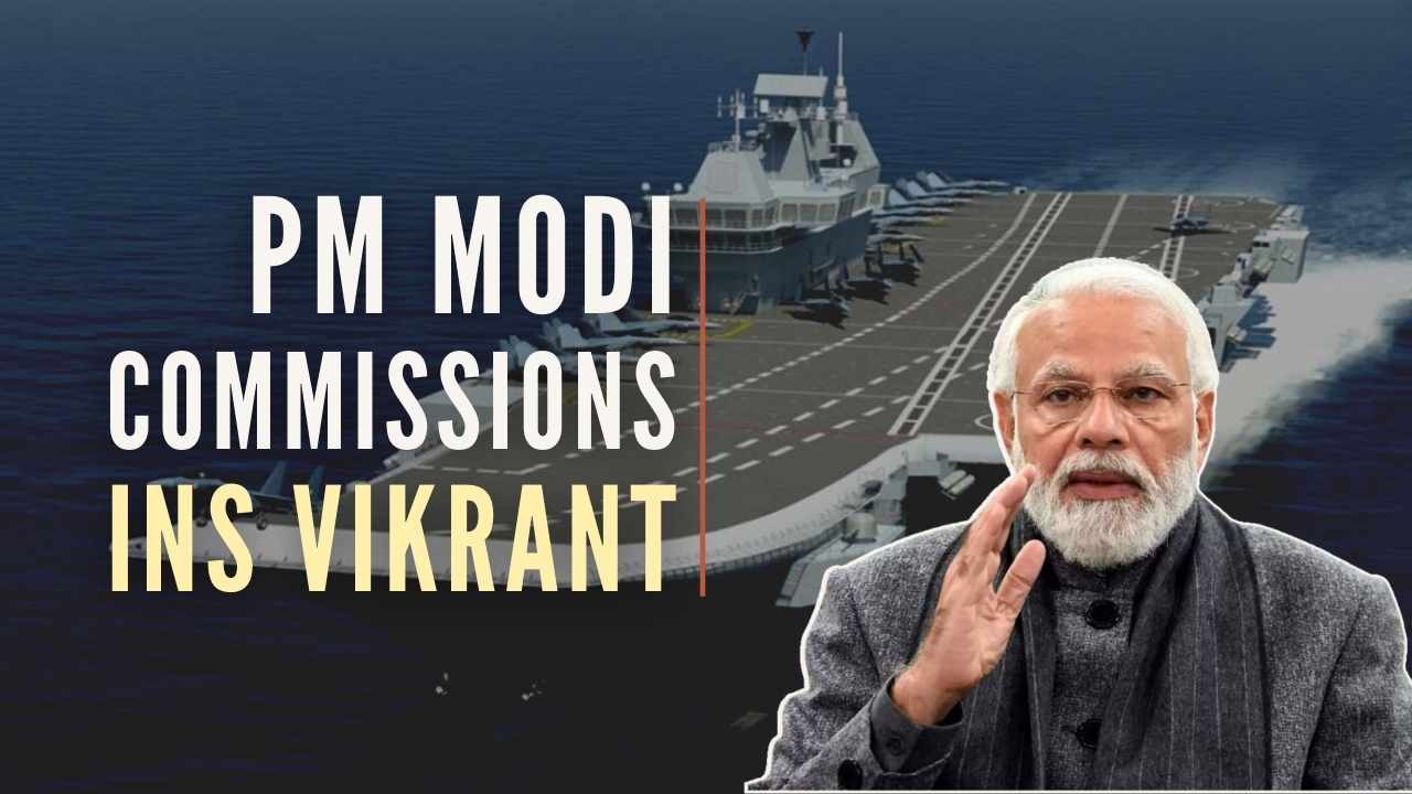 modicommissionsindiasindigenousaircraftcarrierinsvikrant