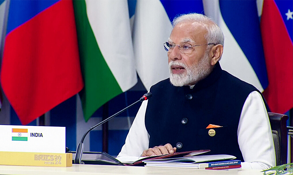 PM Modi at BRICS Summit: “Condemning terrorism must be a principle, not a matter of convenience”