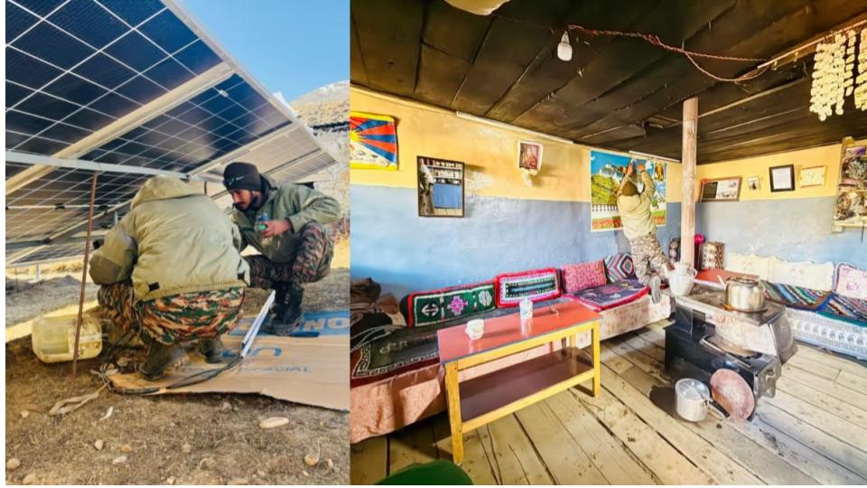 Army sets up solar power plant in North Sikkim border