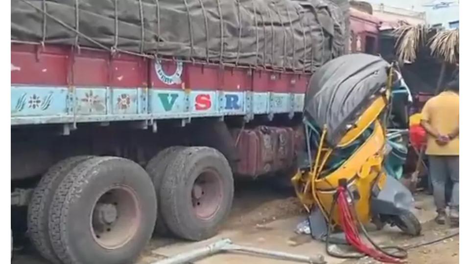 4 Killed as Speeding Truck Rams Wedding Party Near Kambham, AP