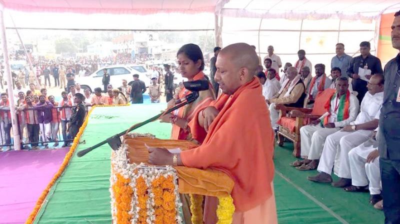 ifbjpcomestopowerintelanganakarimnagarwillberenamedkaripuramsaysyogiadityanath
