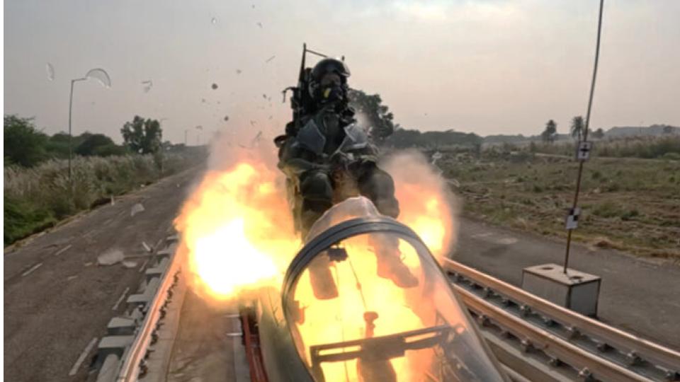 DRDO Conducts Successful High-Speed Rocket-Sledge Test of a fighter aircraft