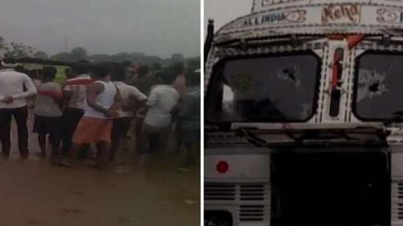 threemeninbiharthrashedonsuspicionofcarryingbeefintruck