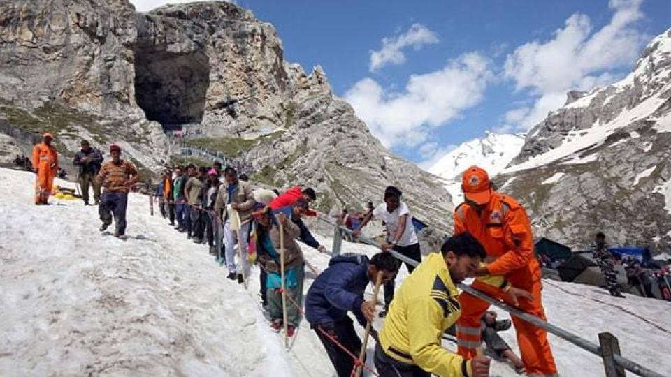 Amarnath Yatra Suspended Amid Inclement Weather