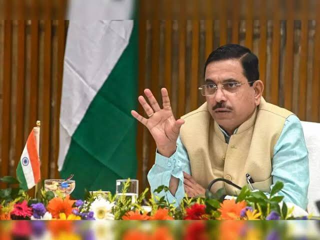 Pralhad Joshi named the interim Union Education Minister after Pradhan’s exit, says 