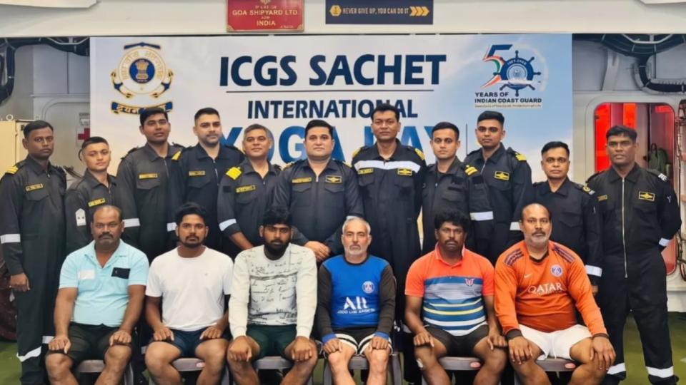 Coast Guard Rescues Six Fishermen off Mangaluru Coast