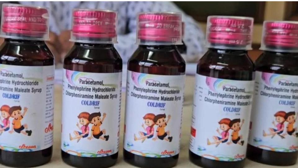 Delhi govt bans sale, distribution of Coldrif Syrup