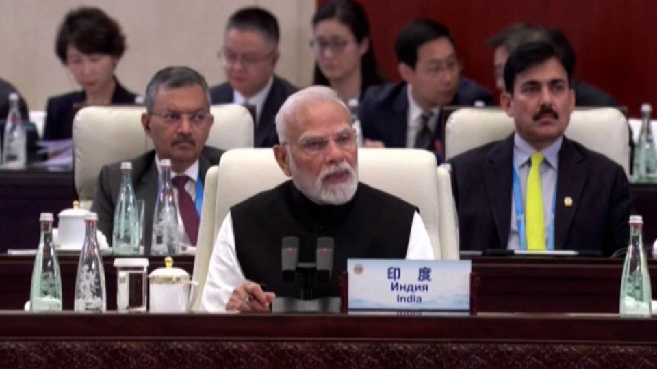 PM Modi Addresses Plenary Session Of SCO Summit In China
