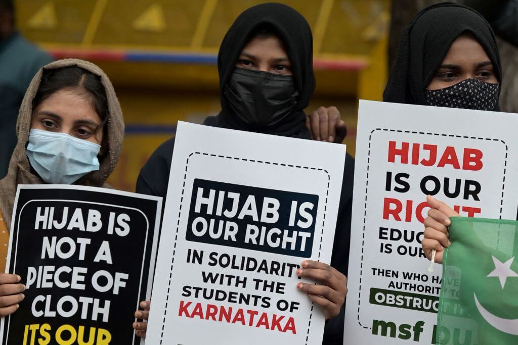 hijabrow:sec144imposedinbengaluruaheadofkarnatakahcsverdict