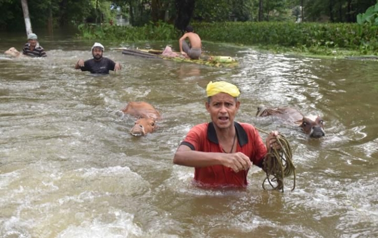 42lakhpeopleaffectedinassamfloodssofar