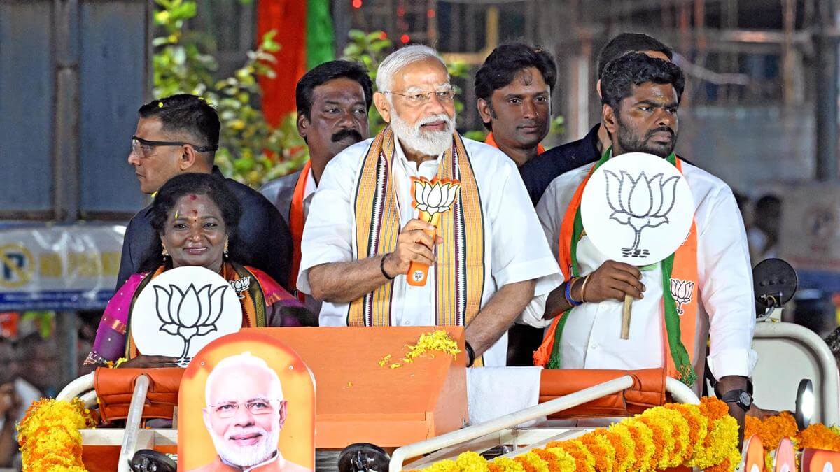 lselections2024:pmmodiholdsroadshowintamilnaduschennai