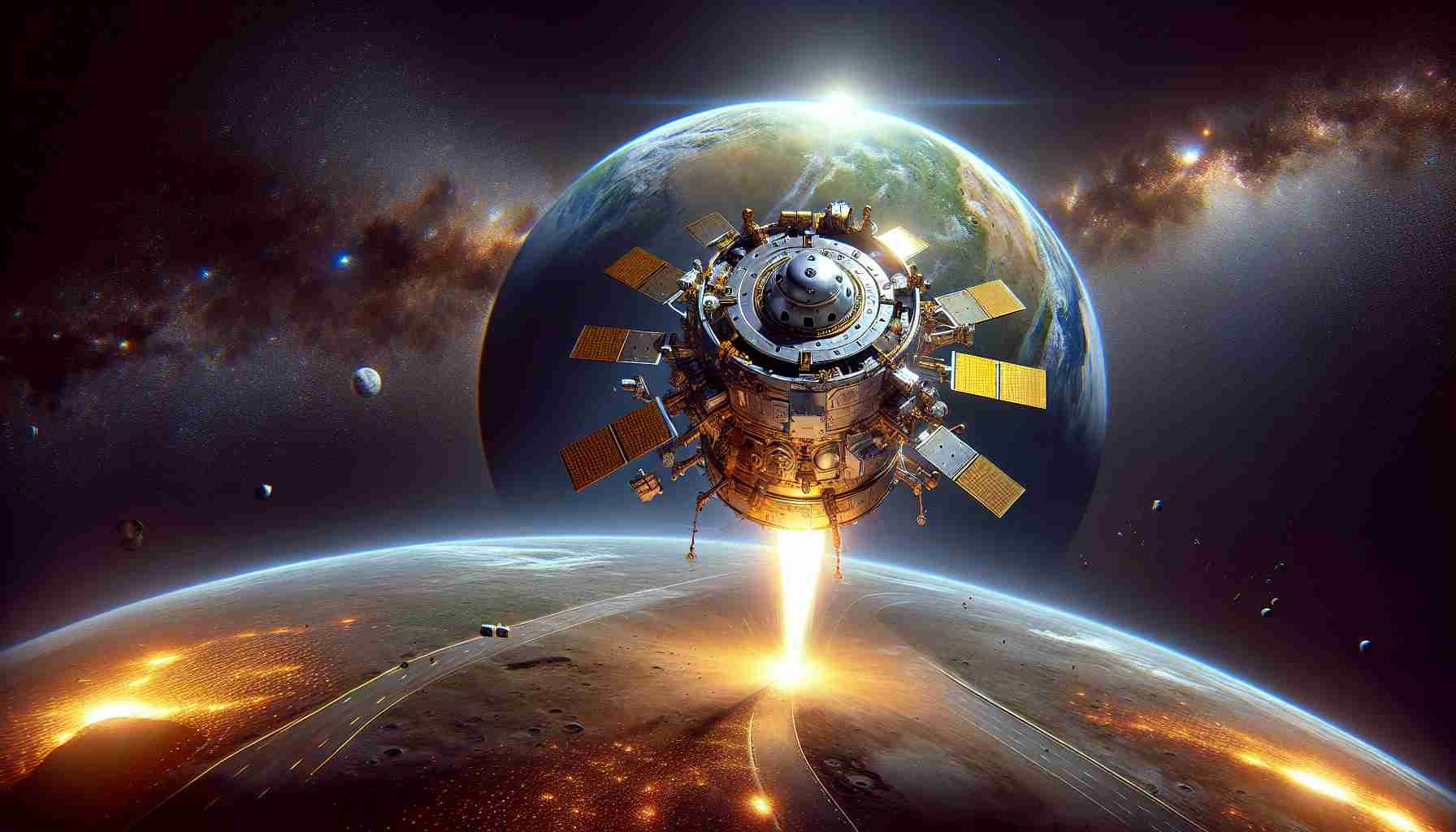 isrobringsbackchandrayaan3propulsionmoduletoearthsorbit