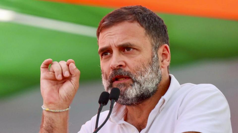 Rahul Gandhi to address two public meetings in Karnataka today