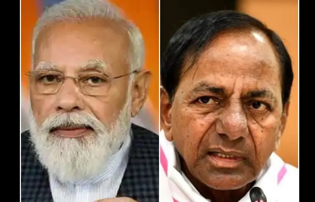 PM Modi Slams Parivaarvadi Parties, CM KCR Calls Out Bhaashanbaazi: Telangana