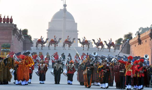 beatingretreatceremonytobeheldatvijaychowkinnewdelhitoday
