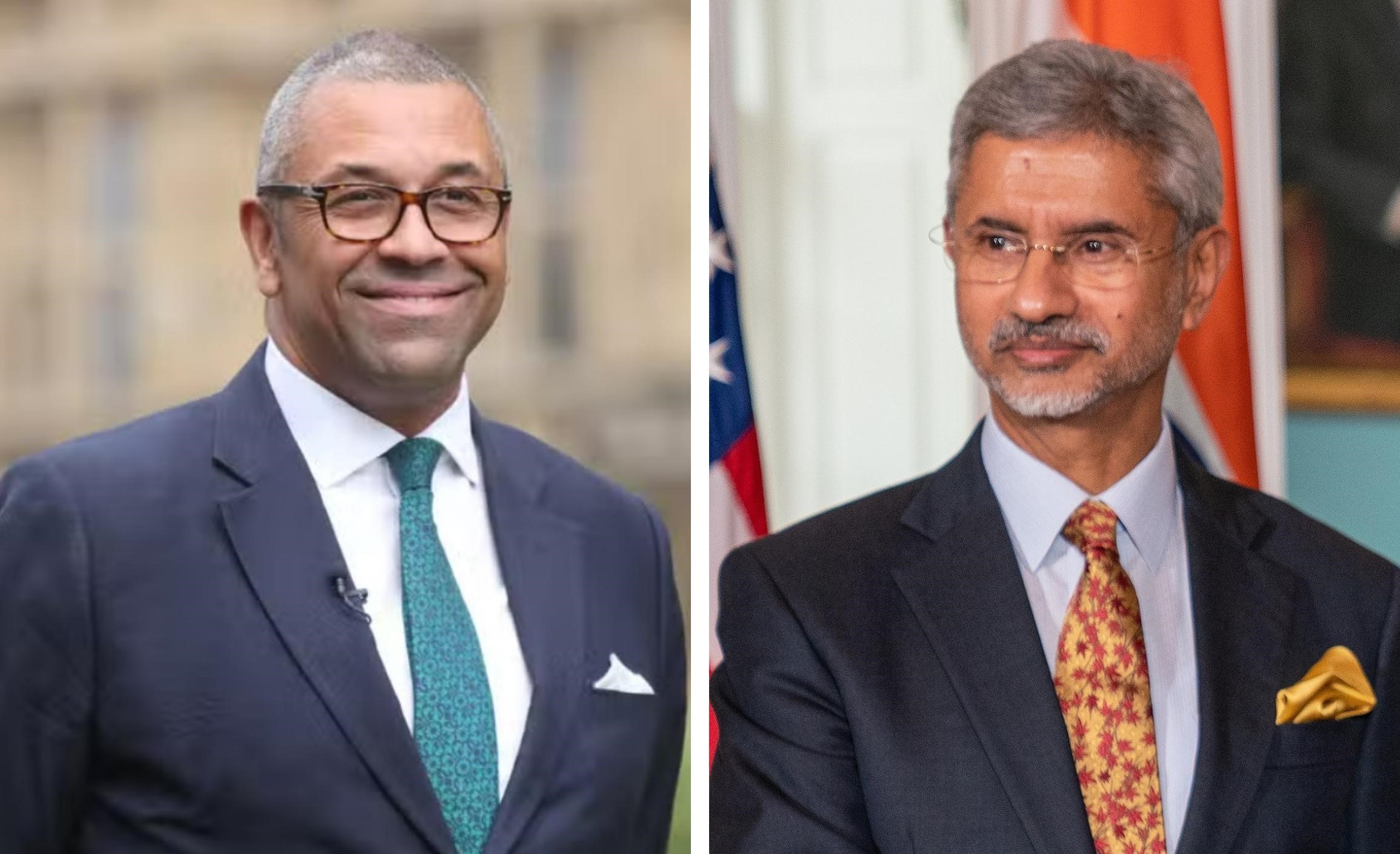 jaishankarcongratulatesjamescleverlyonbecominguksforeignsecretary