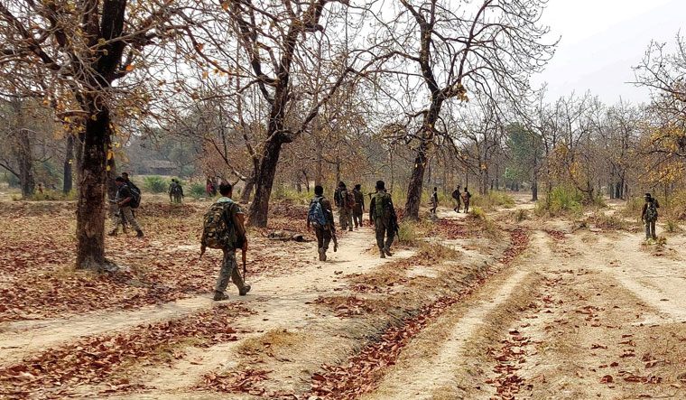 Twelve Maoists Killed In An Encounter With Security Forces In Bijapur District Of Chattisgarh