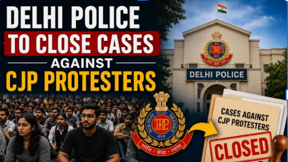 Delhi govt directs police to close cases against CJP protesters