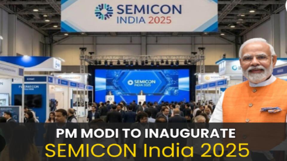 PM Modi To Inaugurate Semicon India 2025 In New Delhi Today