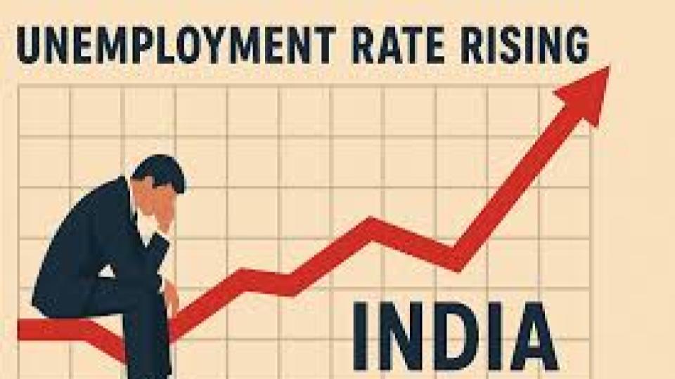 India’s unemployment rate rises to 5.6 percent in May