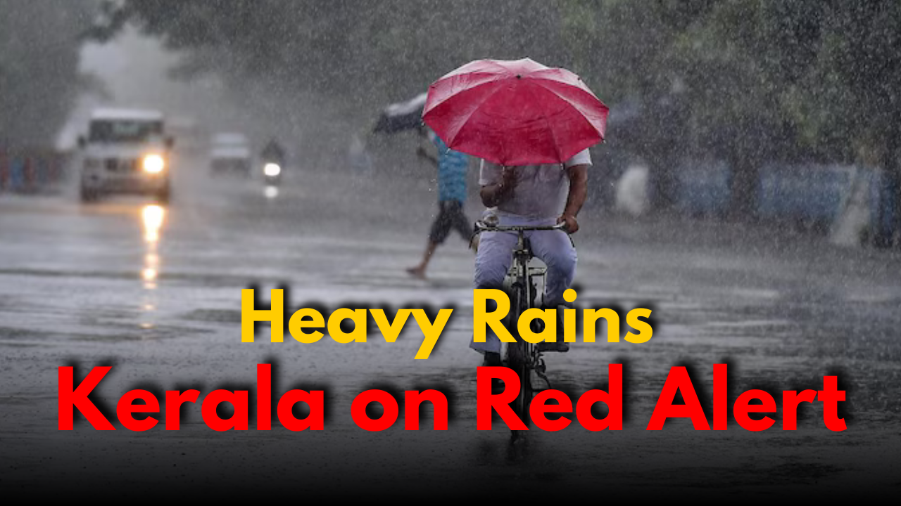 Kerala on red alert for heavy rain