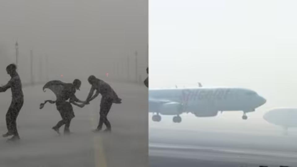 15 Flights Diverted As Heavy Rain, Thunderstorm Lash Delhi