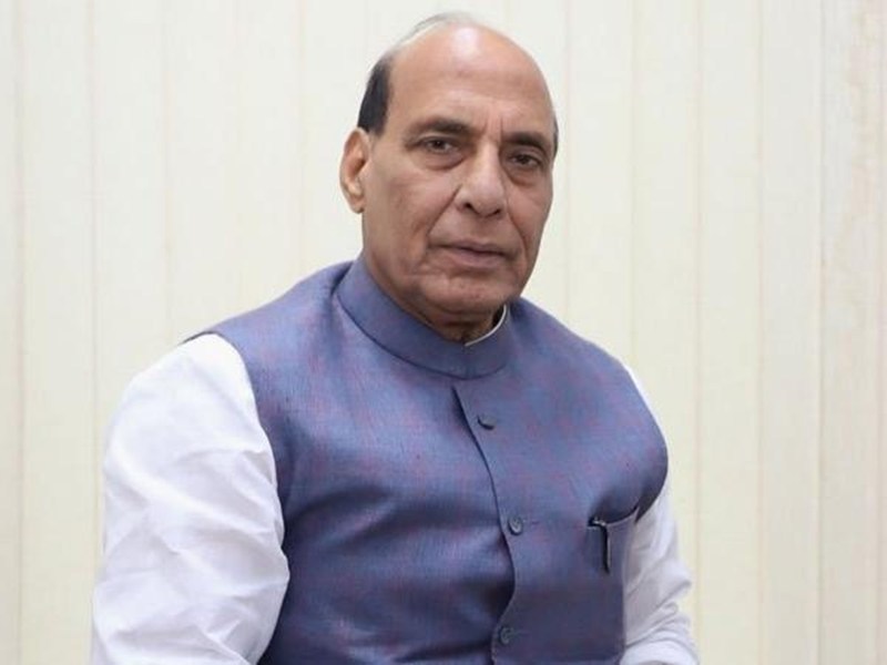 groupofministersmeetingatrajnathsinghsresidencetoday