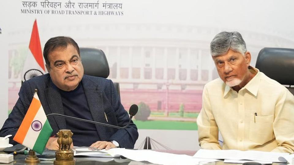 Naidu Thanks Gadkari For Over Rs 570 Crore Machilipatnam Port Road