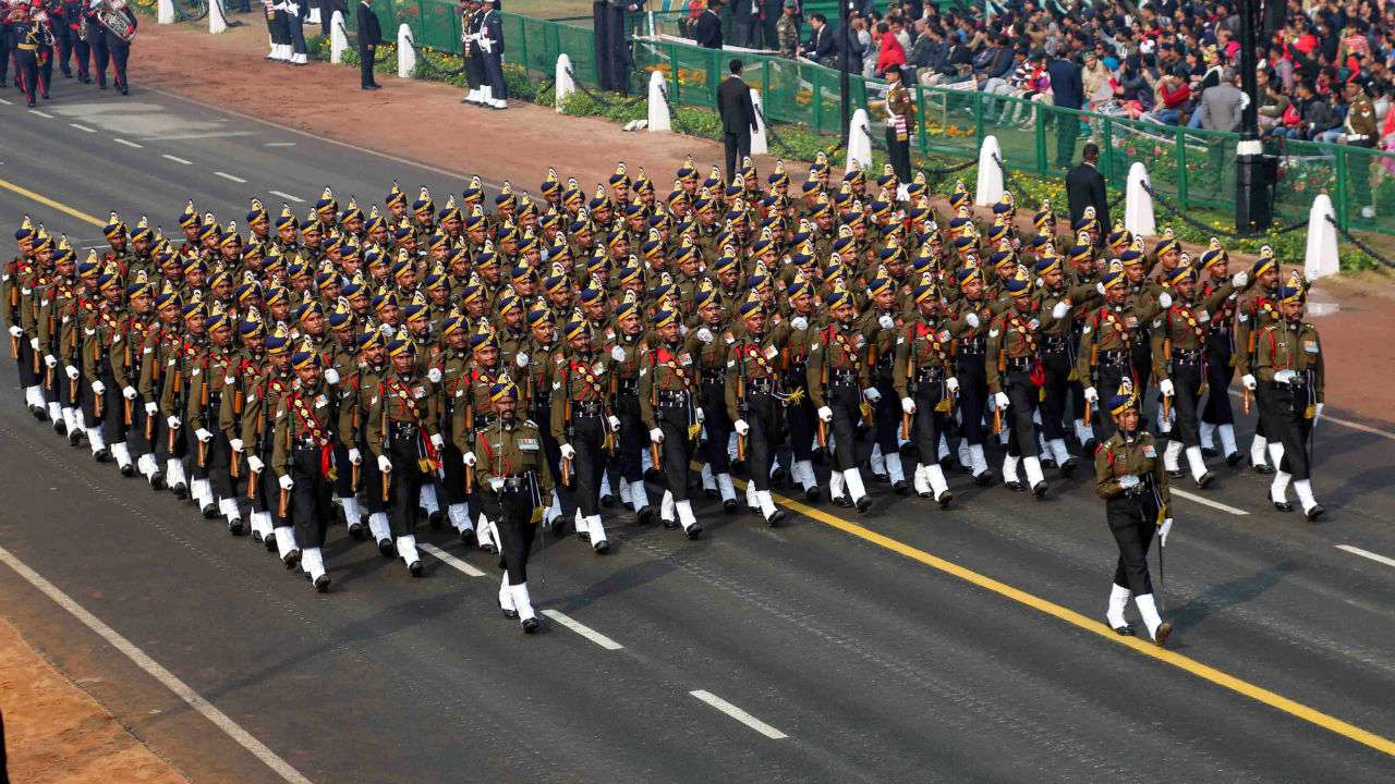 fulldressrehearsalforrepublicdayparadebeingheldtoday