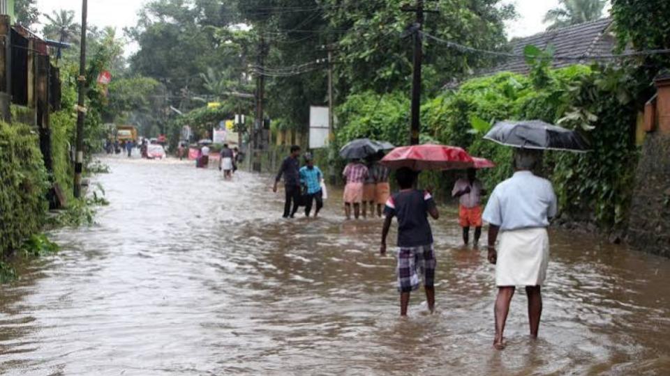 heavyrainuprootstreesandfloodspartsofkerala
