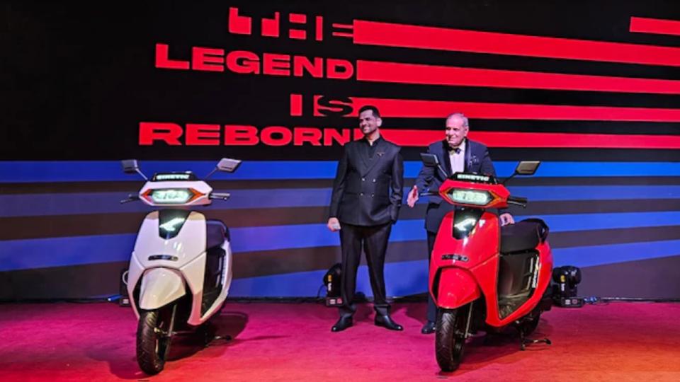 Kinetic re-enters two-wheeler market with electric DX scooter
