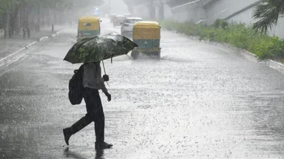 Delhi Lashed by Heavy Rain 