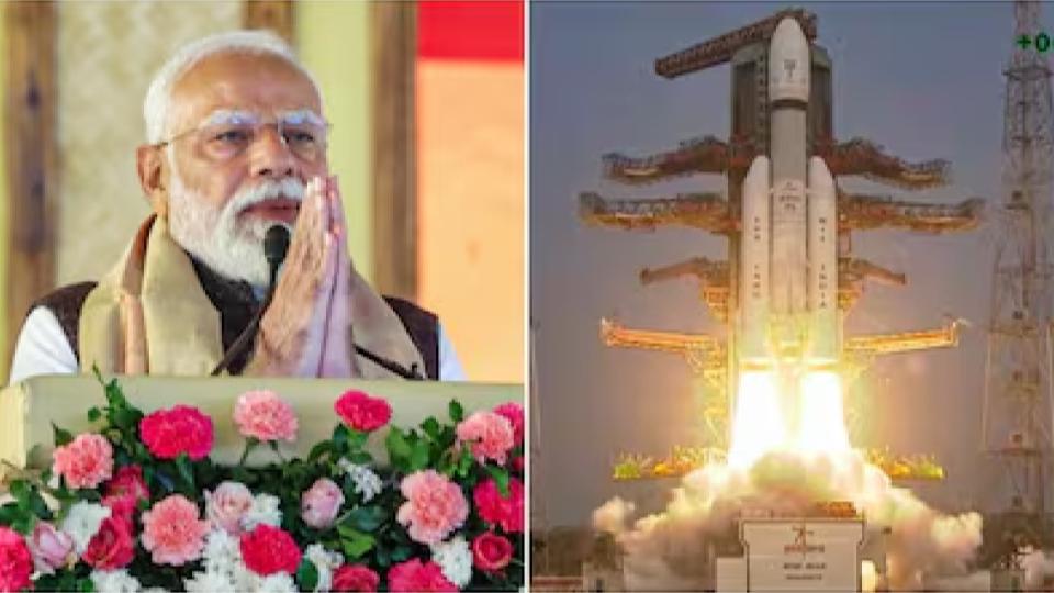PM Narendra Modi Hails Launch of BlueBird Block-2 Satellite