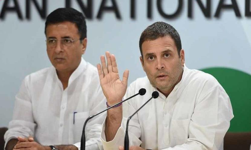 bjpgovernmentcannotbuildanything:rahulgandhi