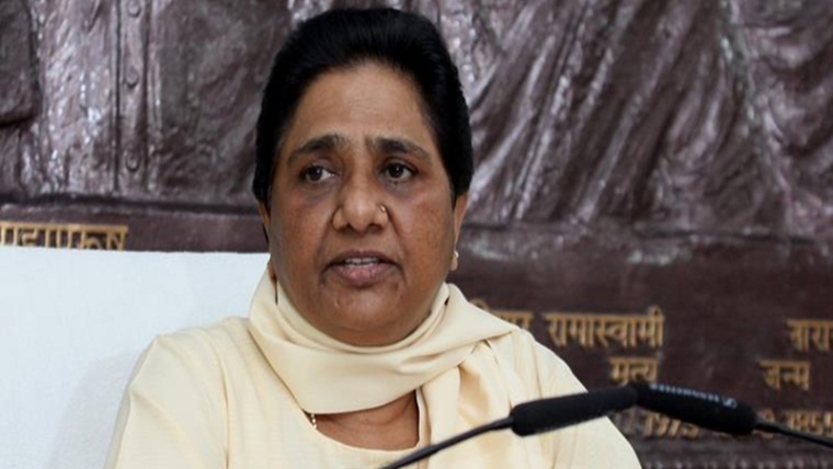 communalforcesgettingstrongerduetocongress:mayawati