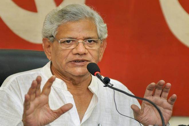 modigovtbusywithdivideandpolarisenoconcernovereconomyslowdown:yechury