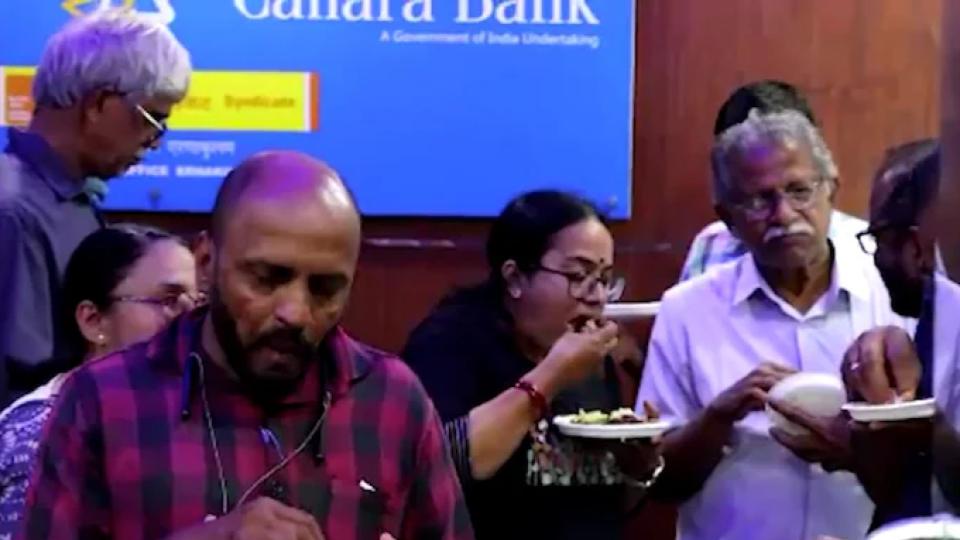 Kerala Bank Manager Bans Beef In Office, staff protests with 