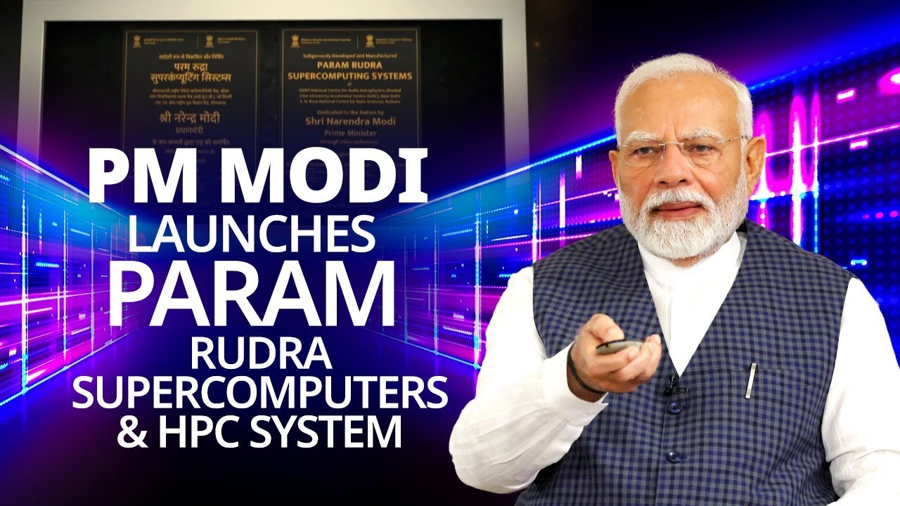pmmodidedicatestothenation3paramrudrasupercomputerstofacilitatepioneeringscientificreasearch