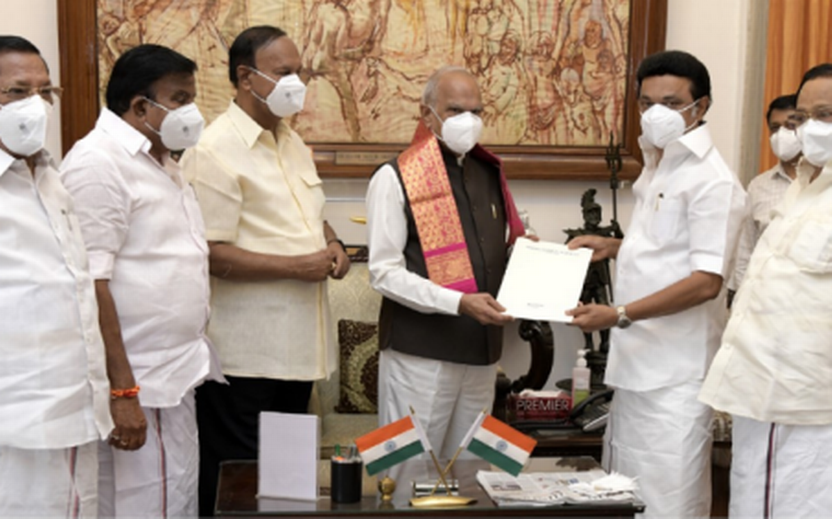 mkstalinsworninaschiefministeroftamilnadu