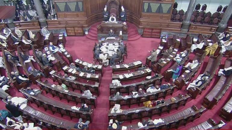 rajyasabhaadjournedtillnoonoverkarnatakacrisis