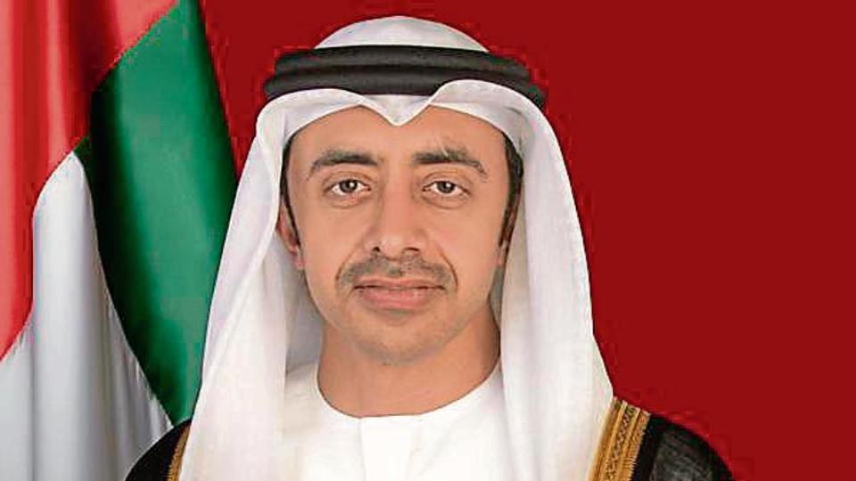 uaeforeignministersheikhabdullahbinzayedalnahyantoholdtalkswitheamsjaishankarinnewdelhitoday