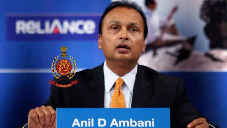 ED attaches Anil Ambani
