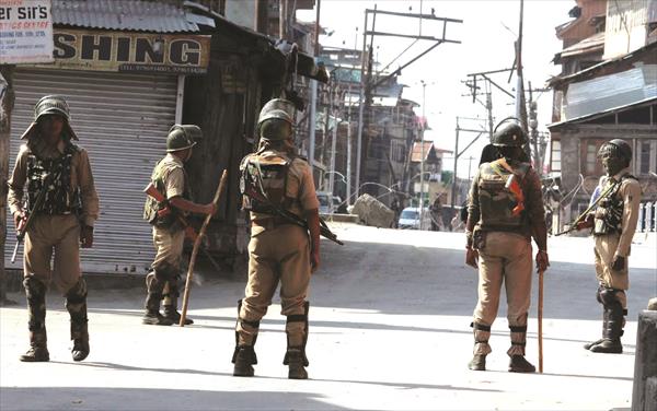 restrictionsundersec144crpccontinuesinuptownsrinagar
