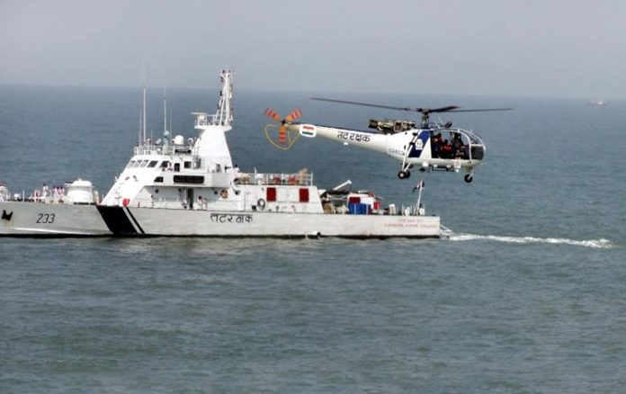 Indian Coast Guard rescues four Sri Lankan fishermen