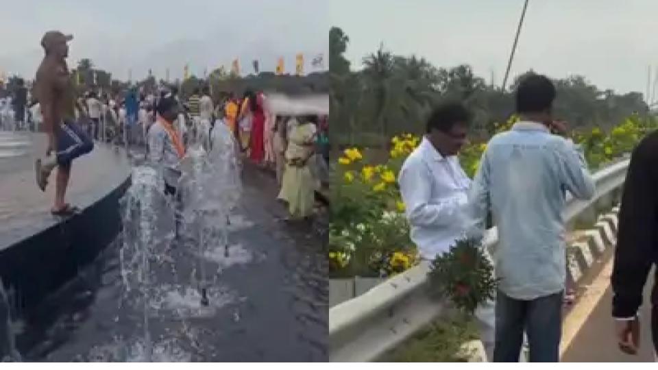 Crowd Behaviour After Vizag Airport Opening Sparks Online Debate