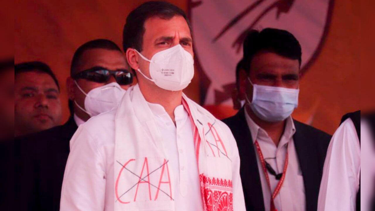 congresswillnotallowcaaifelectedtopowerinassam:rahulgandhi