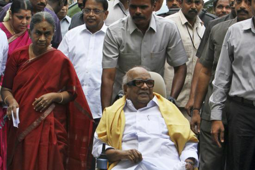 karunanidhi’swifedayaluammalhospitalised